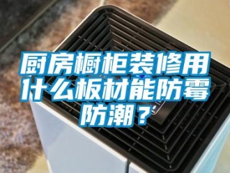 企業新聞廚房櫥柜裝修用什么板材能防霉防潮？